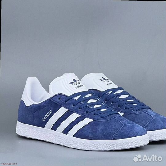 Кроссовки Adidas Gazelle Blue (Арт.68103)