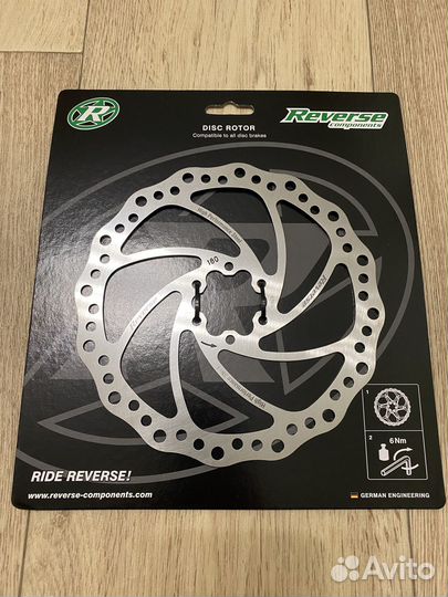 Ротор тормозной Reverse, колодки Avid Code 2011+