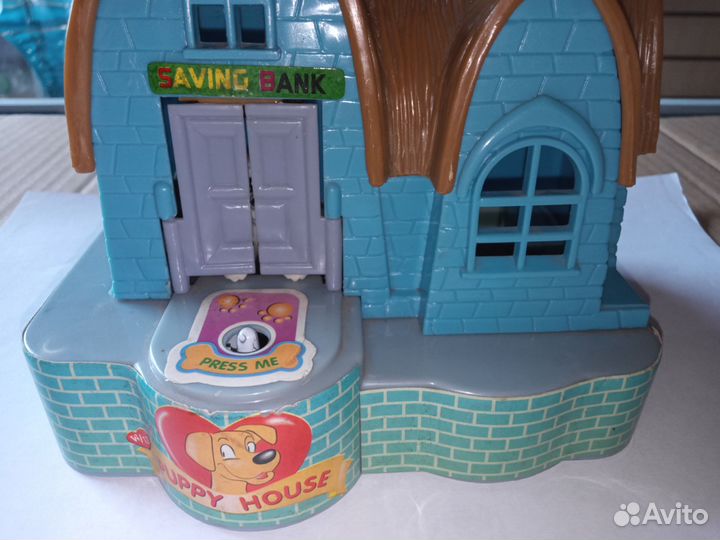Игрушка копилка собака воришка из 90х монеты