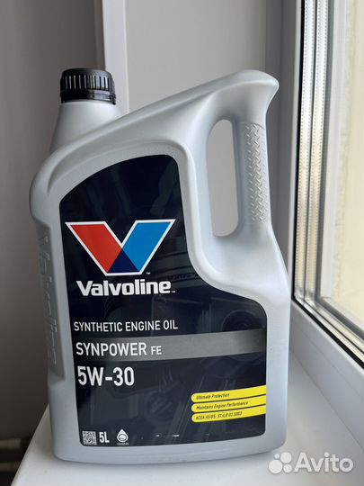 Масло Valvoline synpower FE 5w30