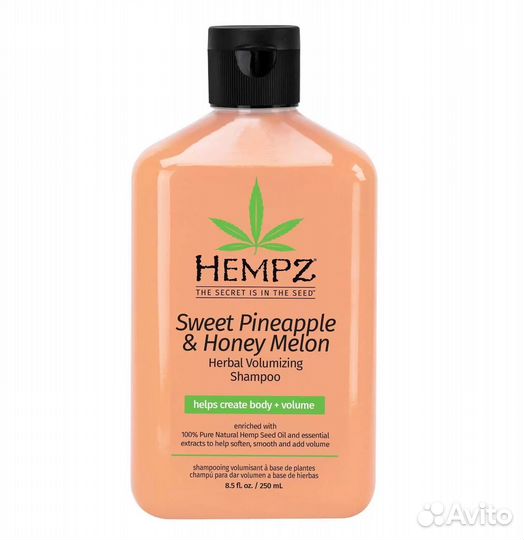 Шампунь растительный Ананас и Медовая Дыня