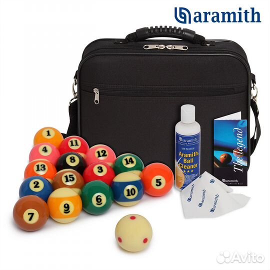 Шары Super Aramith Pro-Cup TV Pool 57,2 в кейсе