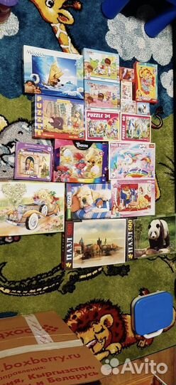 Пазлы, развивающие игры и аксессуары