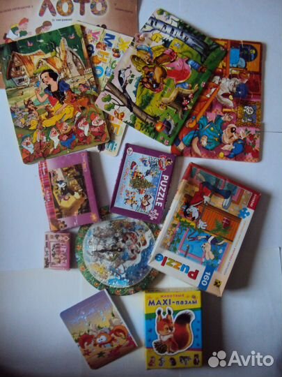 Пазлы разные