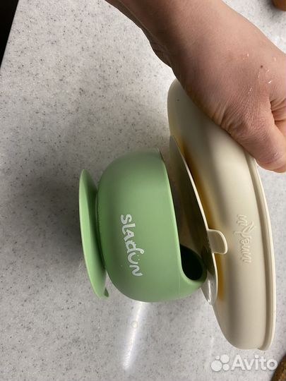 Силиконовые тарелки для малыша