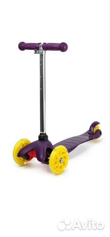 Самокат детский трехколесный новый