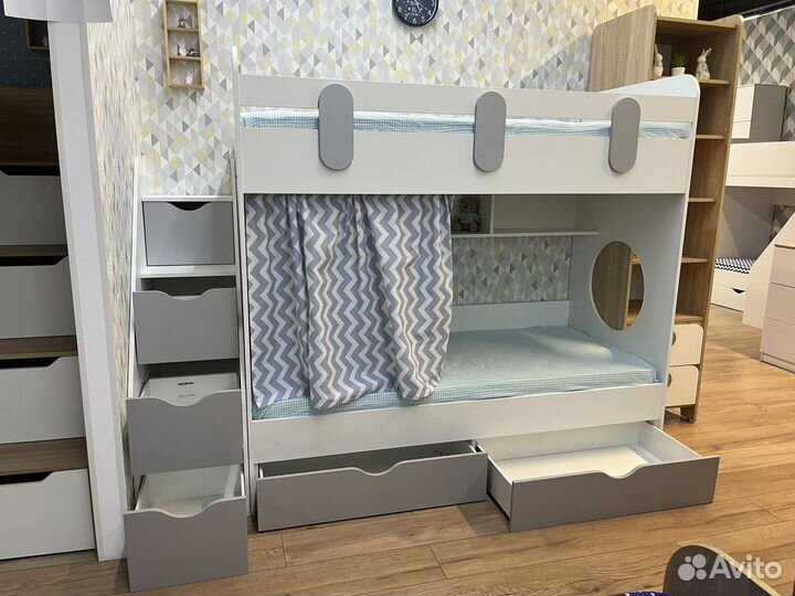 Двухъярусная кровать детская
