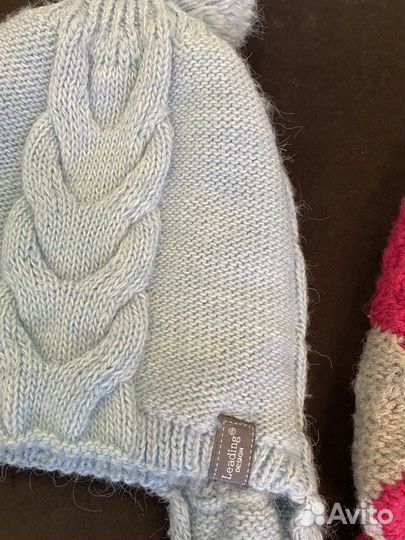 Шапка зимняя для девочки цена за 2