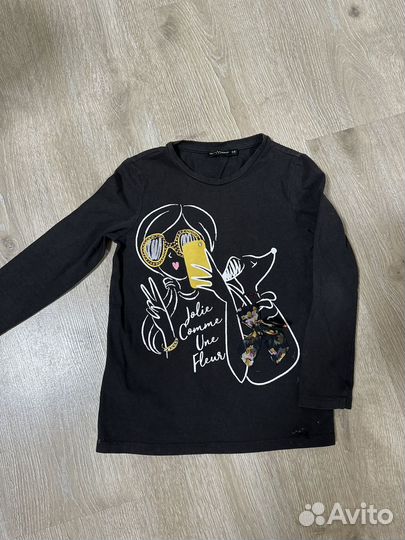 Лонгслив для девочки 