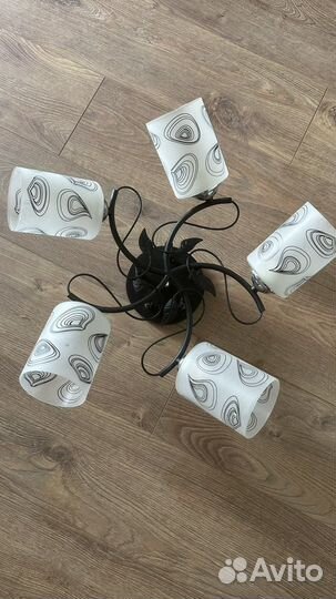 Люстра потолочная бу