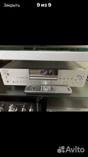 Топовый CD/DVD плеер sony DVP NS 900 V QS