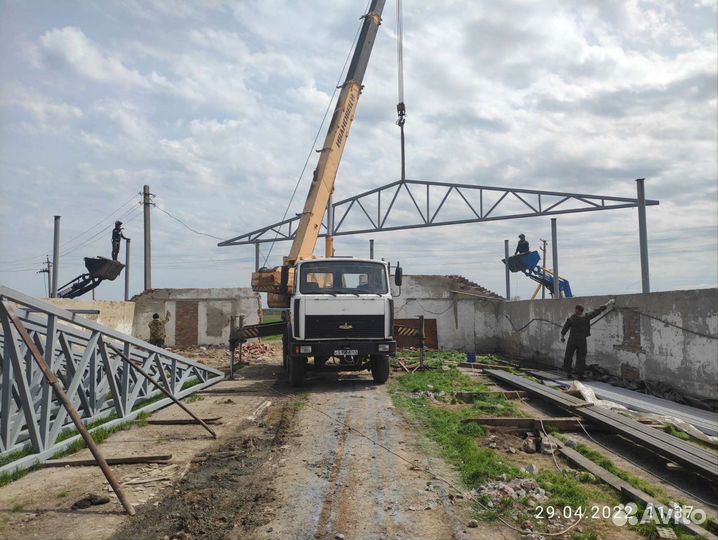 Строительство складов ангаров