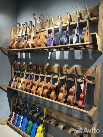 Укулеле в ассортименте