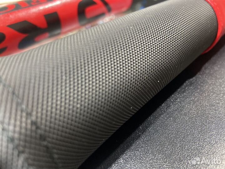 Тренерские палки Rage (пара) красный кож/зам 48 см