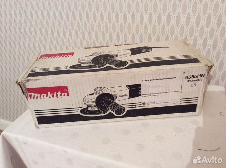Шлифовальная машина makita 9555HN б/у
