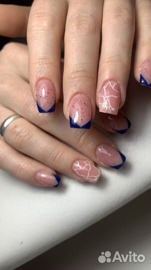 Гель лак и наращивание