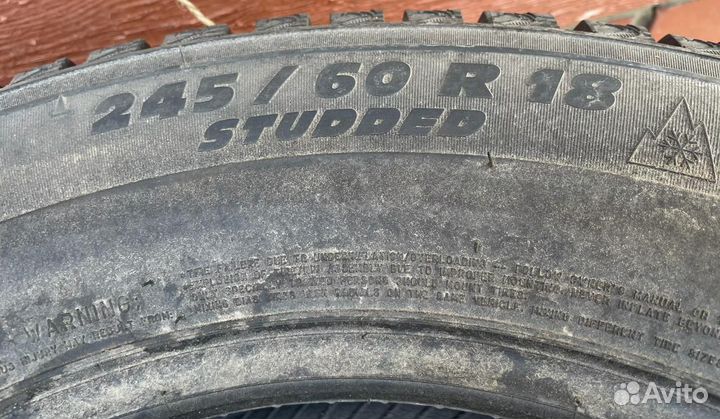 Michelin Latitude X-Ice North 245/60 R18