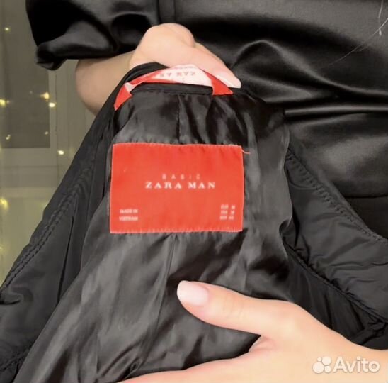 Куртка zara мужская