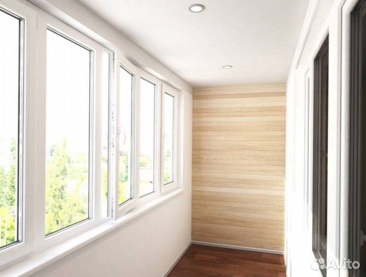 Окна на балкон