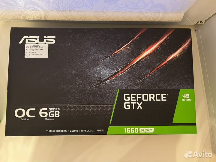 Видеокарты nvidia gtx 1660ti 1660s