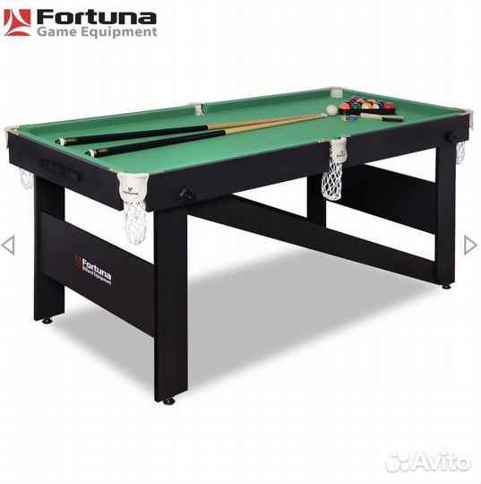 Бильярдный стол fortuna hobby BF-630P пул 6фт