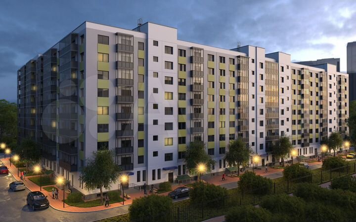 1-к. квартира, 30,6 м², 10/11 эт.