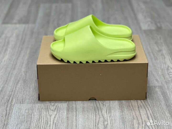 Сланцы Adidas Yeezy Slide Glow Green (36-45)