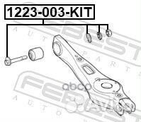 Болт с эксцентриком (ремкомплект) 1229003KIT Fe