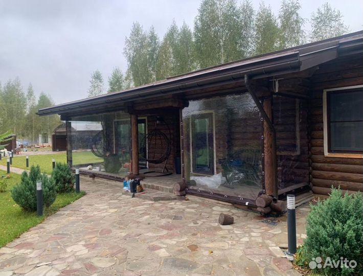 Мягкие окна для террасы