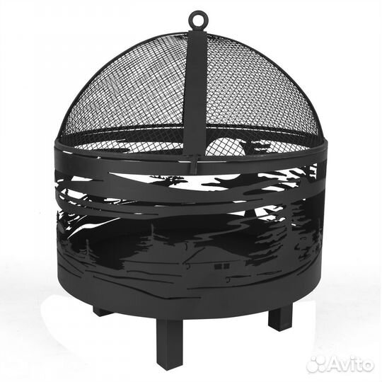 Костровая чаша, очаг кострище 