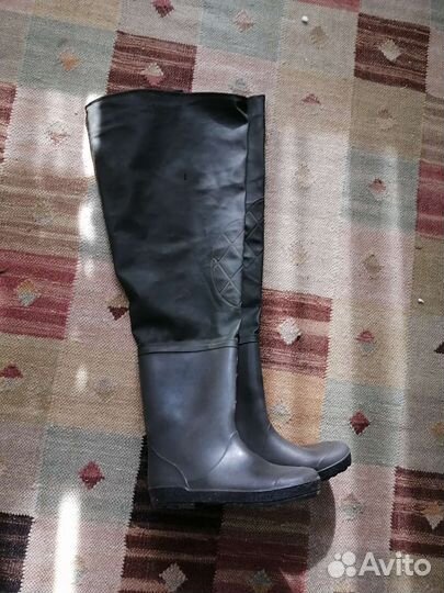 Сапоги высокие болотные, рыбацкие
