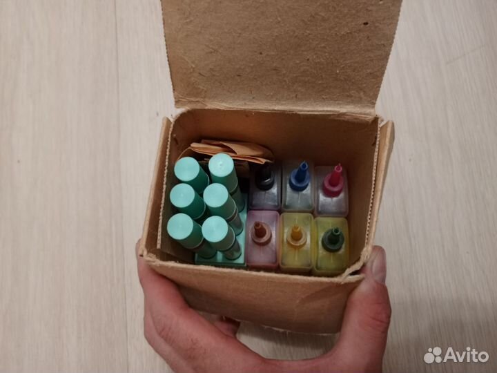 Набор капиллярных ручек СССР