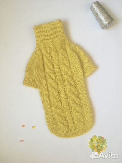 Вязаная одежда для собак и кошек