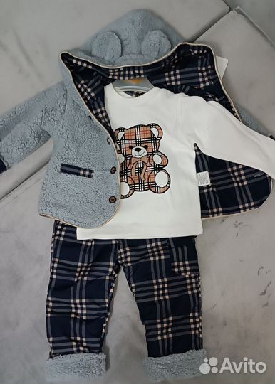 Костюм детский новый тёплый в наличии