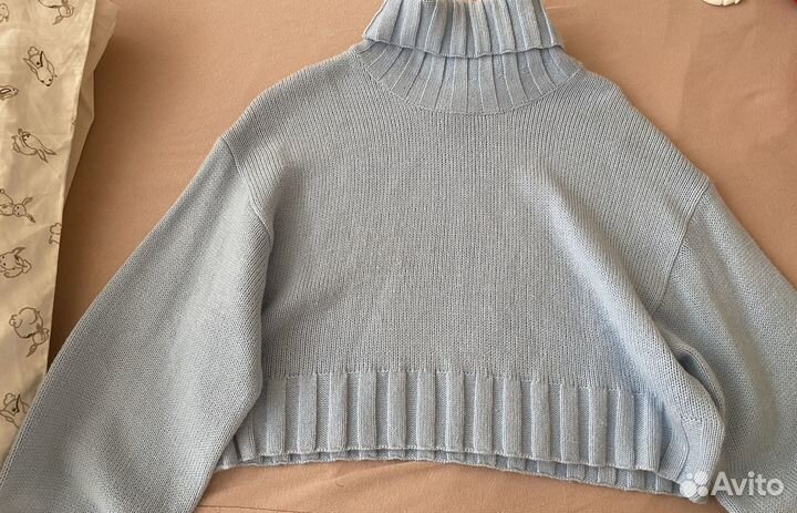 Свитер укороченный h&m