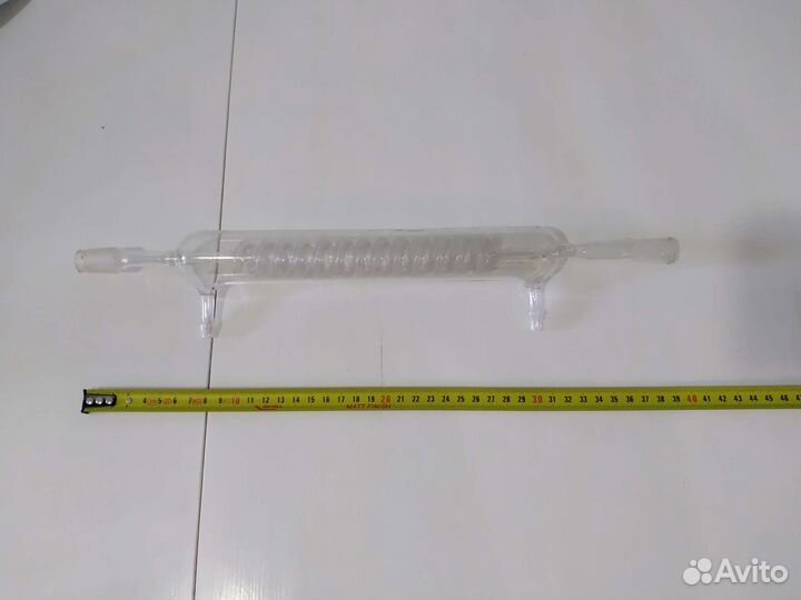 Холодильник дистиллятор спиральный 400 мм