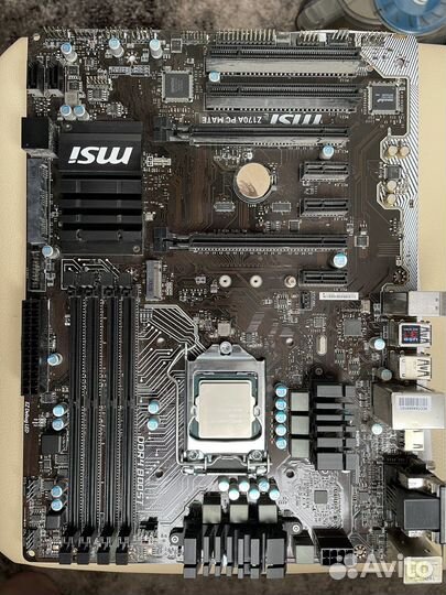 Процессор intel core i5-6400 и материнская плата