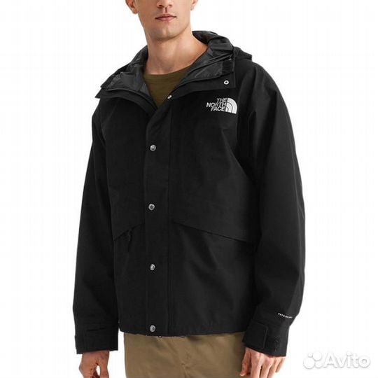 THE north face Logo-Embroidered Hooded Windbreaker (XXL)(22)