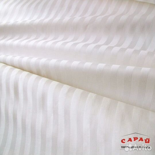 Ткань для гостиниц белая Поплин износостойкая