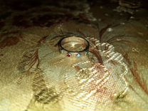 Серебряное кольцо венец святой Варвары