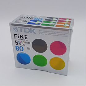 MD TDK Fine 80 (Color Mix)