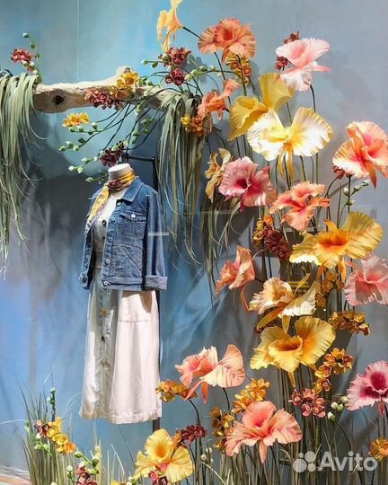 Оформление витрин, дизайн входной группы