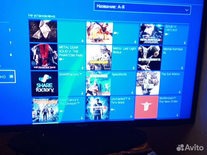 Sony playstation 4 +20 игр, модель 1208