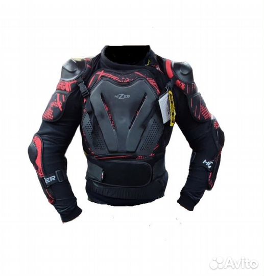 Моточерепаха Hizer AT-3500 черно красная