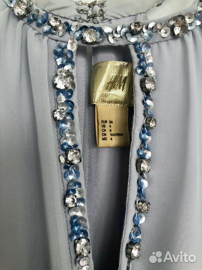 Платье вечернее 42 44 H&m