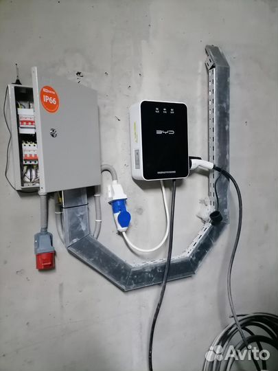 Автозарядочная установка.Монтаж.электромонтер