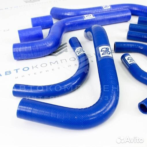 Комплект силиконовых патрубков радиатора охлаждени