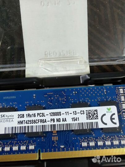 Оперативная память ddr3 2+4 hynix sodimm