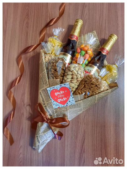 Мужские букеты