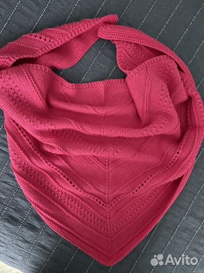 Палантин/бактус/платок/шарф и варежки